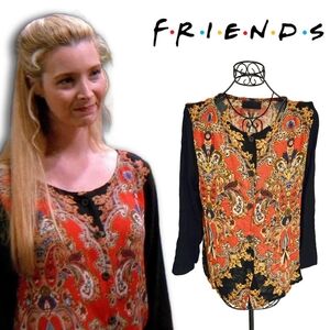 Vintage 1994 Paisley Button Up ASO Phoebe Buffay (FRIENDS) EXCEPTIONALLY RARE